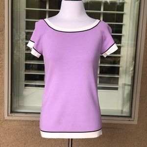 HADI KNIT TOP Purple